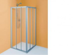 Bild von Eck-Duschwand geodiagonal 3-teilig