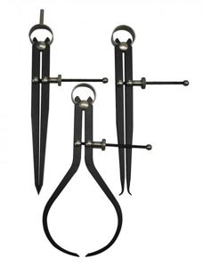 Obrazek Universalzirkelset 3tlg UZS200SET Holzmann