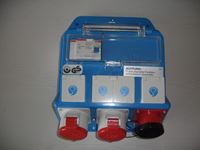 Bild von Elektro Baustellenverteiler VDE Mini SV 16/24-1 mit FI Schutz Clivent