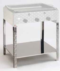 Bild von EDELSTAHL UNTERGESTELL FÜR BRÄTER 64 x 53 CM