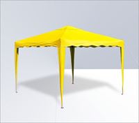 Bild von Alu/Metall Faltpavillon 3x3 Meter Gelb