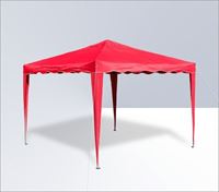 Изображение Alu/Metall Faltpavillon 3x3 Meter Rot