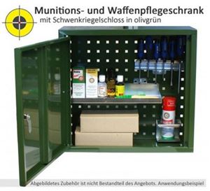 Image de Wandschrank / Munitionsschrank 1 T. grün 51x47x20