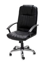 Bild von Chefsessel *Chrome* in toller Leder-Ausführung