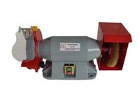 Bild von Doppelschleifbock DSM 200DS  mit Drahtscheibe Holzmann