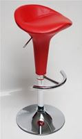 Bild von Barhocker *Style* Kunstleder rot