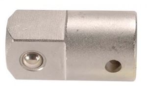 Resim Adapter, matt verchromt, 20 (3/4) außen - 12,5 (1/2) innen