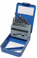 Obrazek Spiralbohrer-Kassette, HSS, 1-10 mm, 19-tlg.