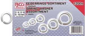 Bild von Federringe-Sortiment, 1200-tlg. BGS