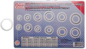 Bild von Aluminium-Dichtring-Sortiment, 300-tlg.