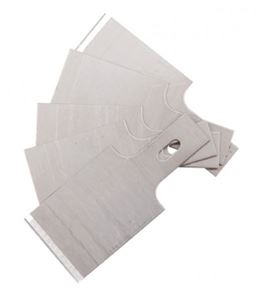 Bild von Ersatz-Schaberklingen 0,6x20 mm, 5er Set, für Art. 364