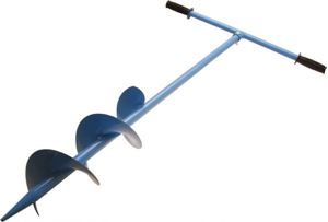 Изображение Hand Erdbohrer D 140 mm zum Bohren für Zaunpfähle usw.