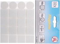 Bild von Filzgleiter, weiß, 32-tlg. BGS