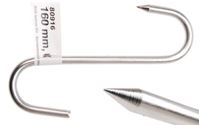 Bild von Fleischerhaken, 160 mm, INOX BGS