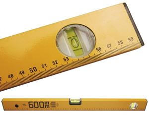 Resim Wasserwaage 600 mm mit gefräster Sohle BGS