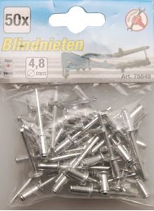 Bild von Blindnieten 4,8 mm, 50 Stück