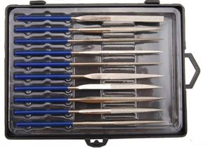 Bild von Diamantfeilen, gerade, 140x3 mm, 10-tlg.