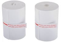 Resim 2 Stück Ersatz-Papierrollen für Drucker BGS 2196