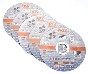 Obrazek Trennscheibe für Edelstahl 115 x 1,0 x 22,2 mm, 5er Set