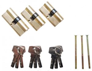 Bild von Sicherheits-Profilzylindersatz, gleichschließend