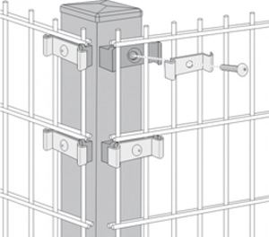 Εικόνα της Profilrohrpfosten für 90Ḟ EckenPROFILROHRPFAHL ECKE FVZ 60/60X1800