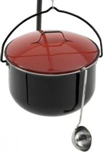 Bild von SchwenktopfTOPF 15L MIT DECKEL U.KELLE  0162