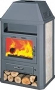 Изображение Holzbrand-Kaminofen CONCORDE AK trocken Neu & OVP