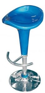 Bild von Barhocker Blau bruchfest und pflegeleicht