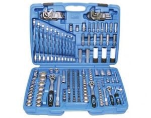 Obrazek Steckschlüsselsatz 1/4 + 3/8 Mit GEAR LOCK EINSÄTZEN