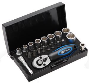 Obrazek Steckschlüsselsatz 1/4, 28-tlg., BGS,  Wv_2143