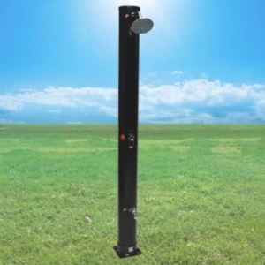 Bild von Solardusche basic 35 Liter mit qualitativ hochwertigem Solarkollektor