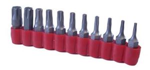 Obrazek T-Profil Bitsatz im Halter 11-tlg. BGS