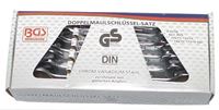 Bild von Doppelmaulschlüssel-Satz, nach DIN 3110, 6 x 7 - 17 x 19 mm, 6 tlg., BGS,  Wv_1179