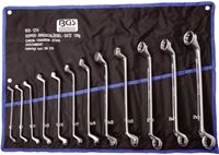Bild von Doppelringschlüssel-Satz, 12 tlg., 6 x 7 - 27 x 32 mm, BGS,  Wv_1214