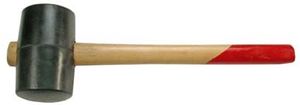 Bild von Gummihammer, Kopfdurchmesser 75 mm, 750 g, BGS,  Wv_1862