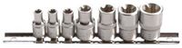Afbeelding van Spezial-Steckschlüsseleinsätze f. E-Profil, 7 tlg., 1/4