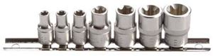 Bild von Spezial-Steckschlüsseleinsätze f. E-Profil, 7 tlg., 1/4