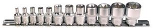 Afbeelding van Spezial-Steckschlüsseleinsätze f. E-Profil, 12 tlg., 1/4 + 3/8, BGS,  Wv_2038