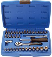 Bild von Gearlock Steckschlüsselsatz, 39 tlg., 1/4, BGS,  Wv_2151