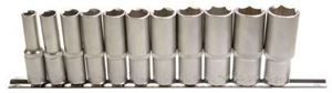 Obrazek Steckschlüssel-Einsätze, tief ,11 tlg., 8-19 mm, 3/8, BGS,  Wv_2222