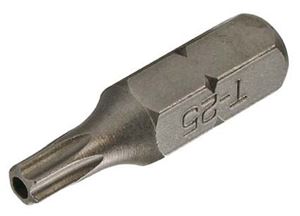 Obrazek T-25 Bit mit Bohrung, 30 mm lang, 5/16 Antrieb, BGS,  Wv_4425