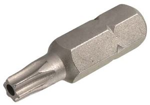 Obrazek T-27 Bit mit Bohrung, 30 mm lang, 5/16 Antrieb, BGS,  Wv_4427