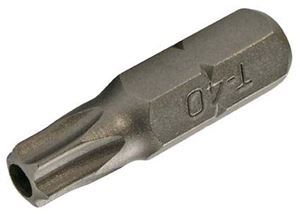 Obrazek T-40 Bit mit Bohrung, 30 mm lang, 5/16 Antrieb, BGS,  Wv_4440