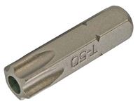 Obrazek T-50 Bit mit Bohrung, 30 mm lang, 5/16 Antrieb, BGS,  Wv_4450