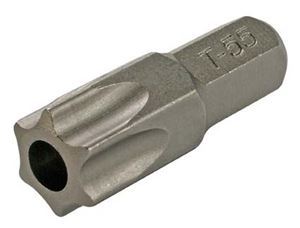 Obrazek T-55 Bit mit Bohrung, 30 mm lang, 5/16 Antrieb, BGS,  Wv_4455