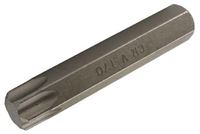 Obrazek T-Profil Bit ohne Bohrung, 80 mm lang, T70, BGS,  Wv_4581