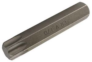 Obrazek T-Profil Bit ohne Bohrung, 80 mm lang, T70, BGS,  Wv_4581