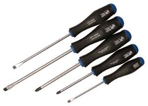 Afbeelding van Werkstatt-Schraubendreher-Set, 5 tlg., mit rutschfesten Heften, BGS,  Wv_7946