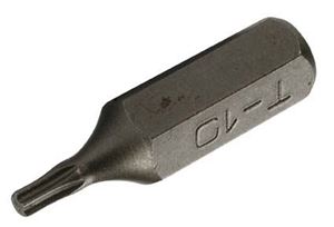 Obrazek T-10 Bit ohne Bohrung, 30 mm lang, 5/16 Antrieb, BGS,  Wv_8160