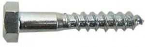 Εικόνα της Sechskantholzschraube / Schlüsselschraube DIN 571SCHLUESSELSCHR V2A 571 8X40 A50ST A